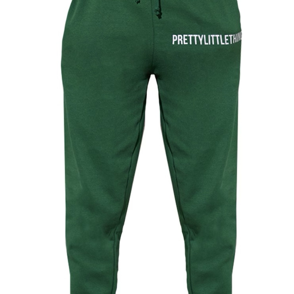 PrettyLittleThing Kids Green Joggers